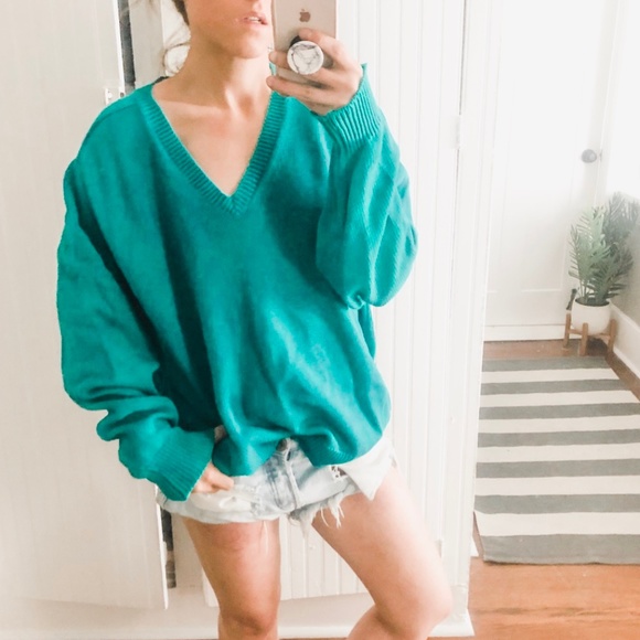 |SOLD| Slouchy 90s Oversized Sweater a5* - Picture 5 of 7